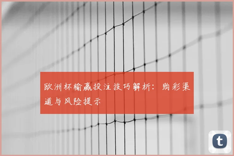 欧洲杯输赢投注技巧解析:购彩渠道与风险提示